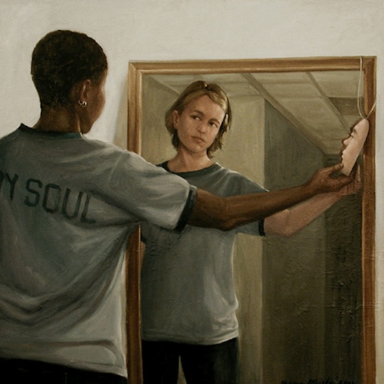 mirror painting