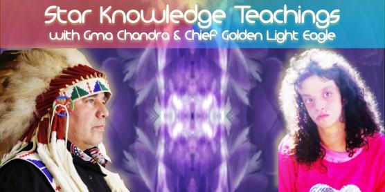 Chief Golden Light Eagle and Grandma Chandra